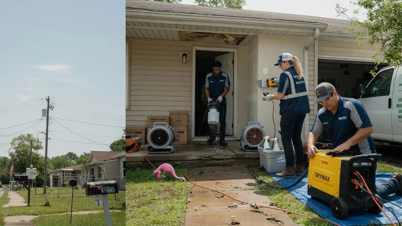 Storm Damage Water Removal in Canadian, OK near me